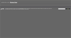 Desktop Screenshot of phpkode.com